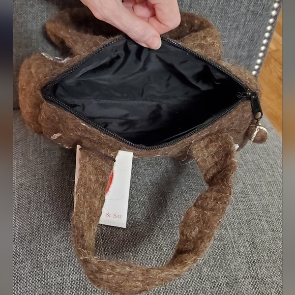 Felted Wool Embroidered Purse *Host Pick!* - Picture 2 of 8